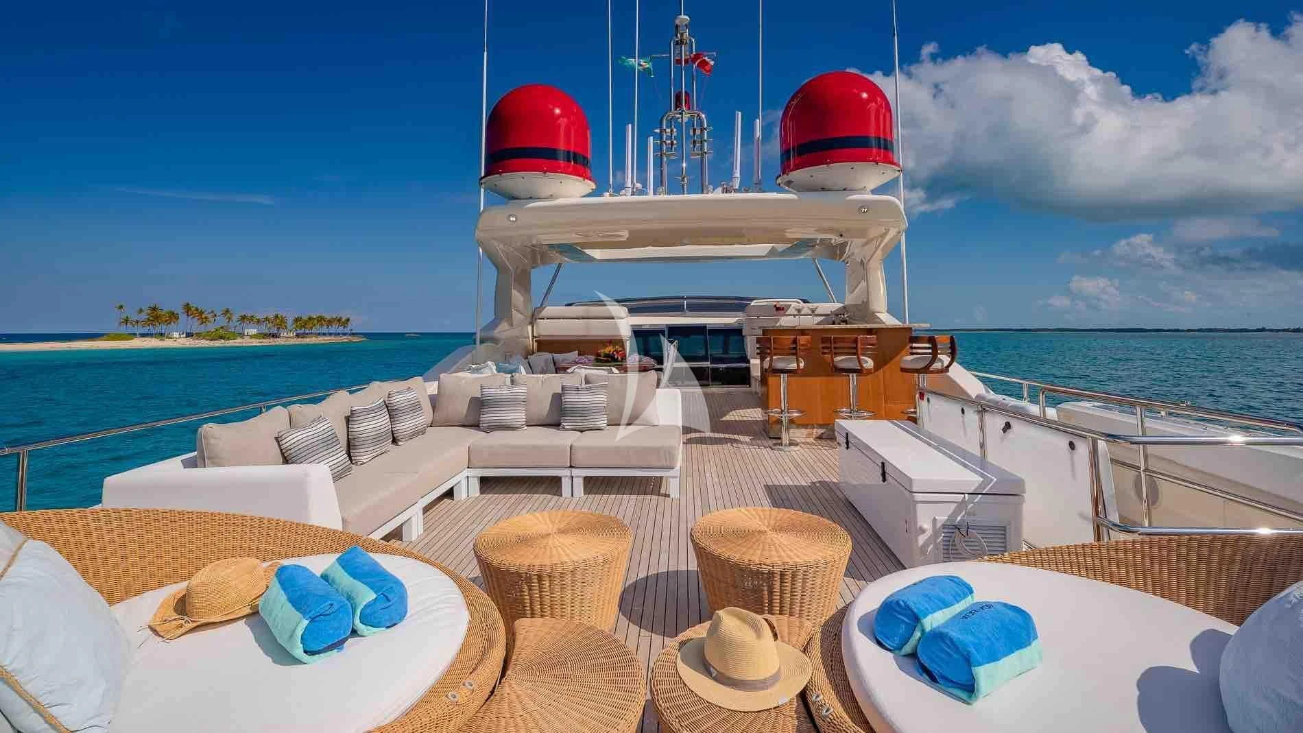 a boat on the water aboard ONE AND ONLY Yacht for Sale