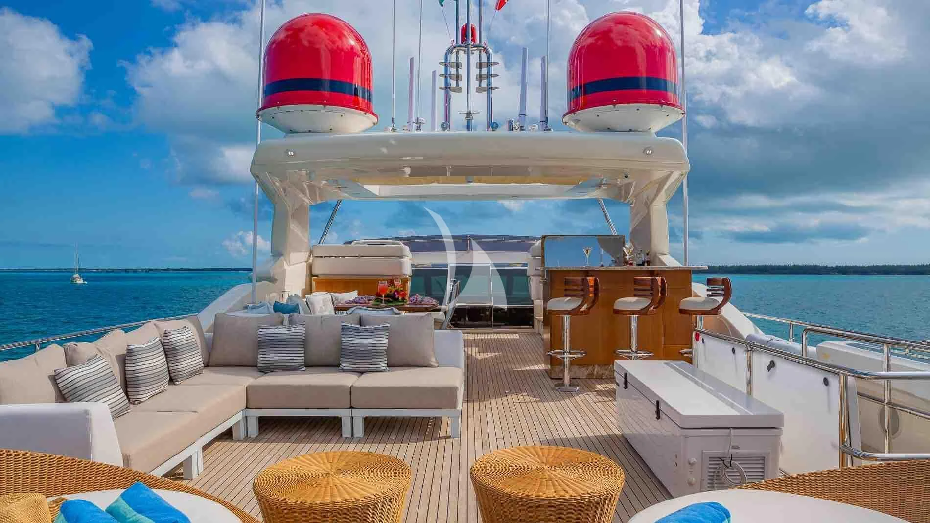 a boat on the water aboard ONE AND ONLY Yacht for Sale