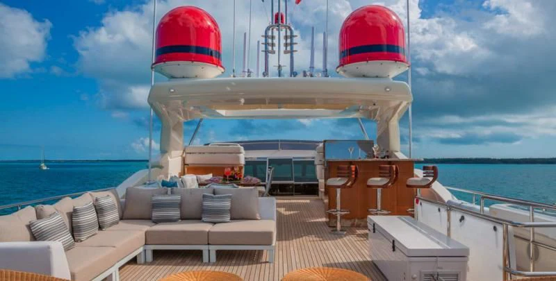 a boat on the water aboard ONE AND ONLY Yacht for Sale