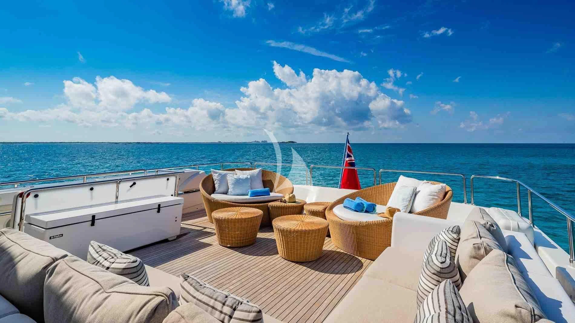 a boat on the water aboard ONE AND ONLY Yacht for Sale