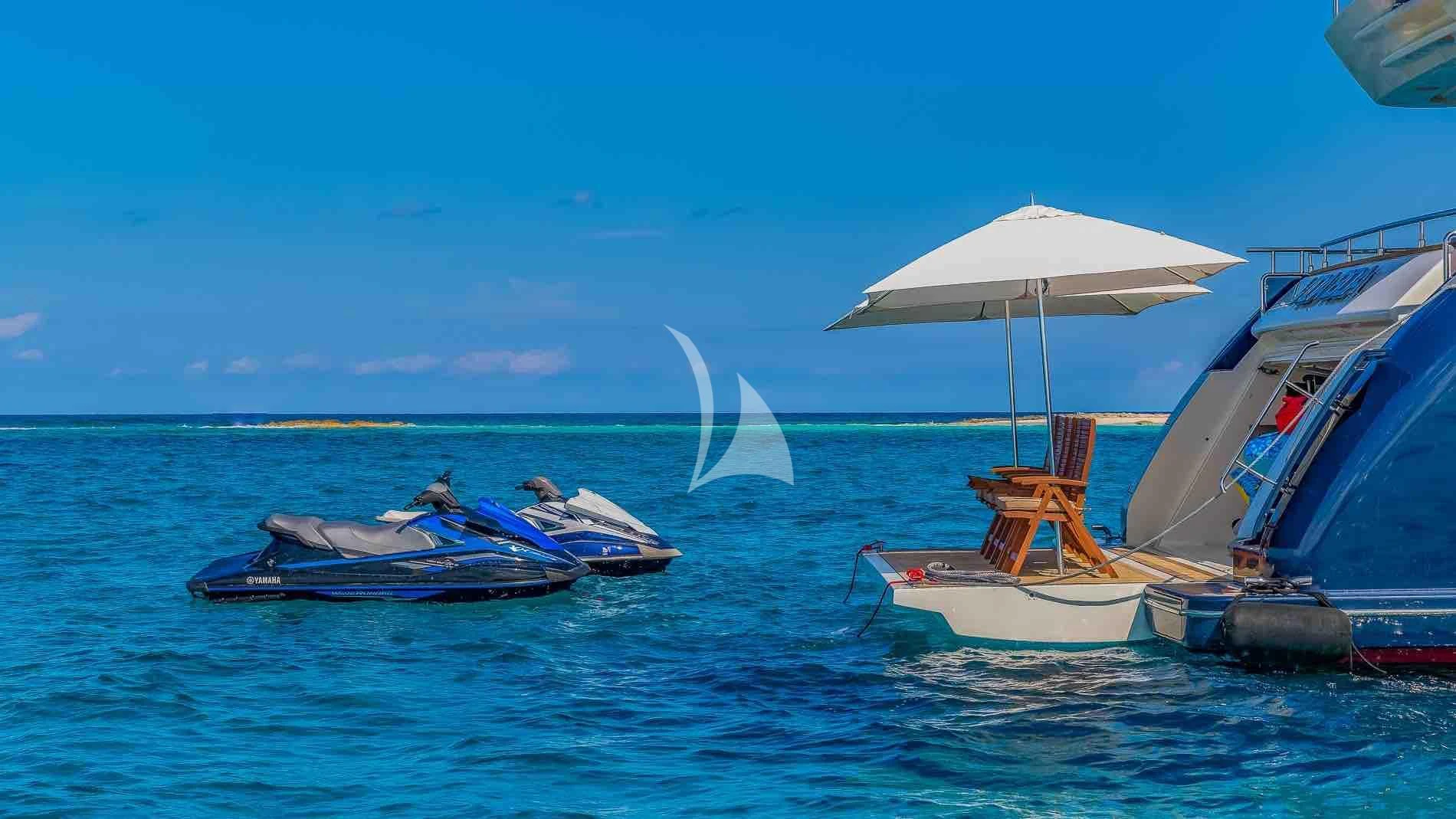 boats in the water aboard ONE AND ONLY Yacht for Sale