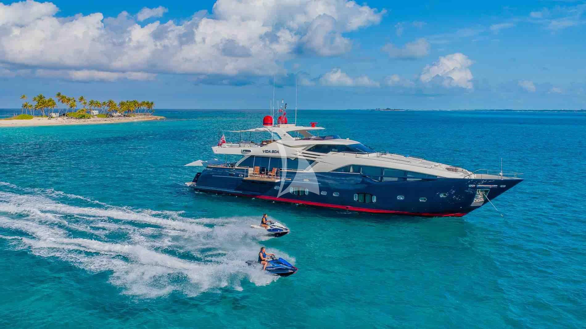 a boat on the water aboard ONE AND ONLY Yacht for Sale