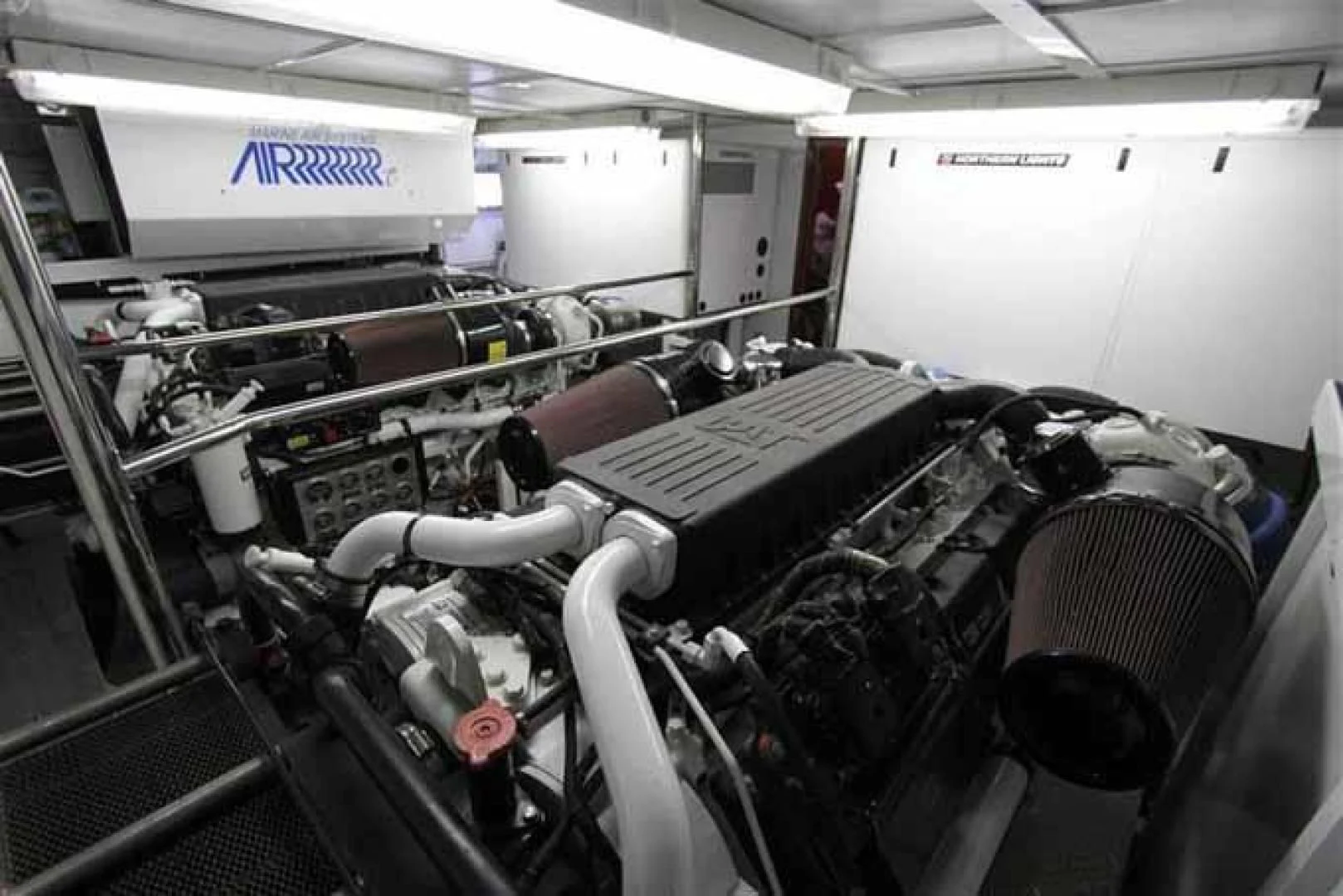 a machine with a large metal object aboard DOLCE VITA Yacht for Sale