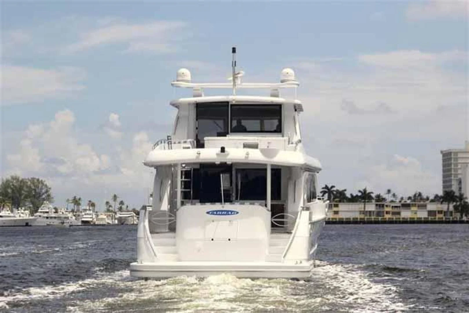 a boat on the water aboard DOLCE VITA Yacht for Sale