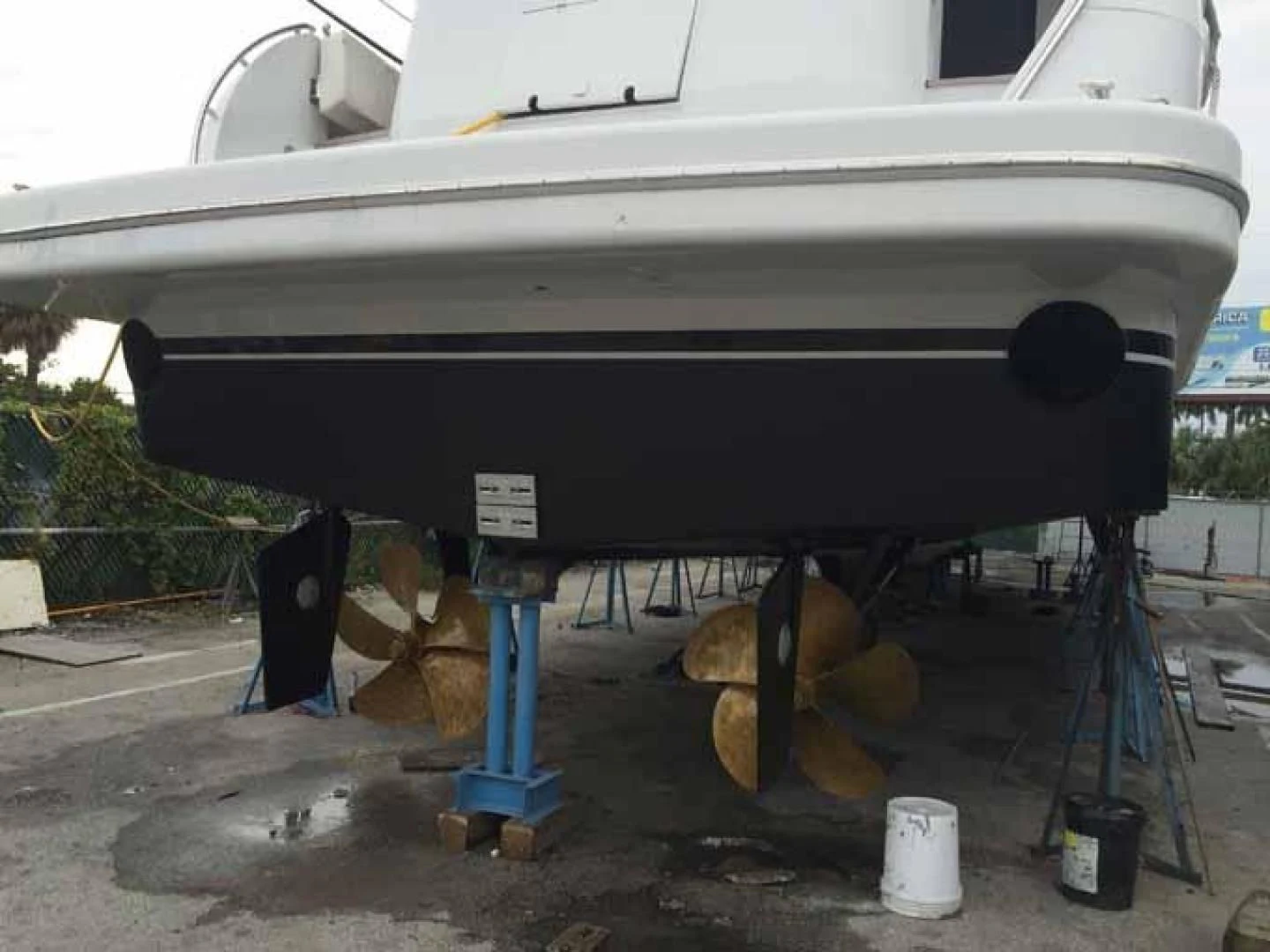 a boat with a large black pipe aboard DOLCE VITA Yacht for Sale