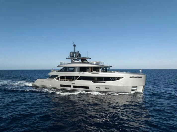a boat on the water aboard SEAESTA Yacht for Sale