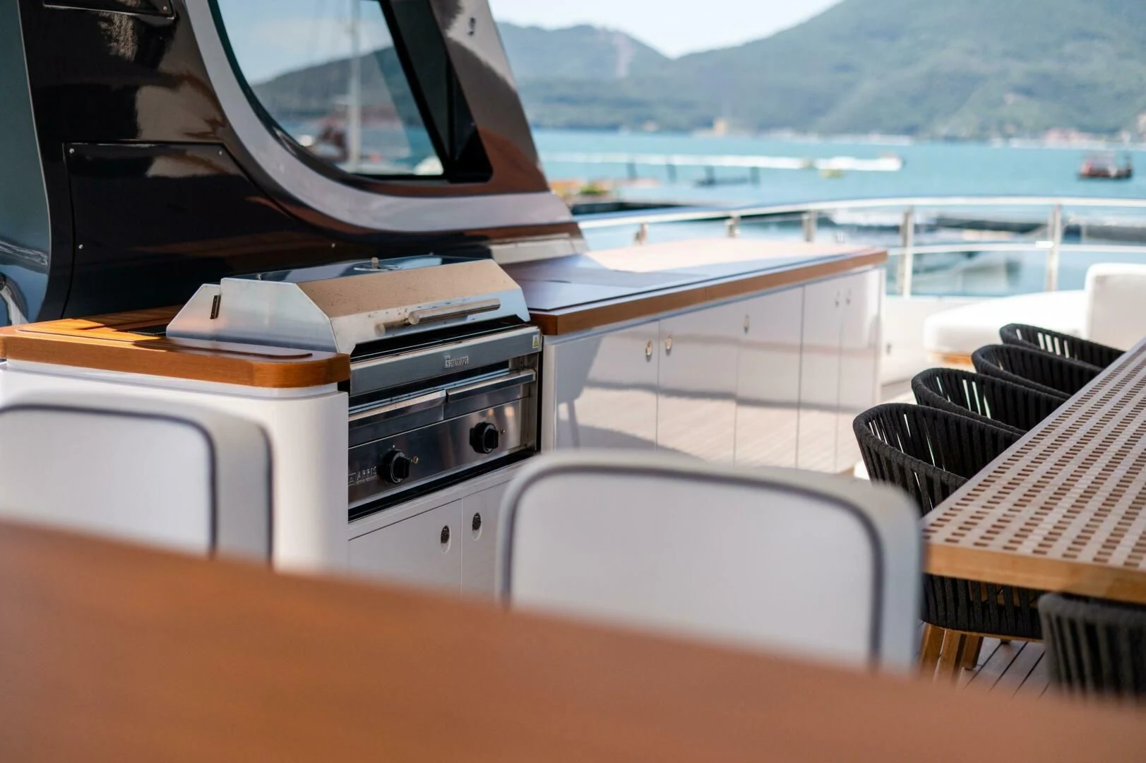 a boat on the water aboard SEAESTA Yacht for Sale