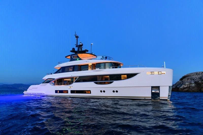 a boat on the water aboard SEAESTA Yacht for Sale