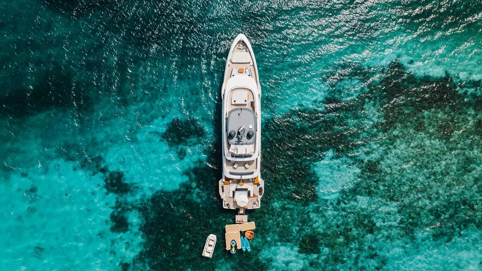 a boat in the water aboard SEAESTA Yacht for Sale