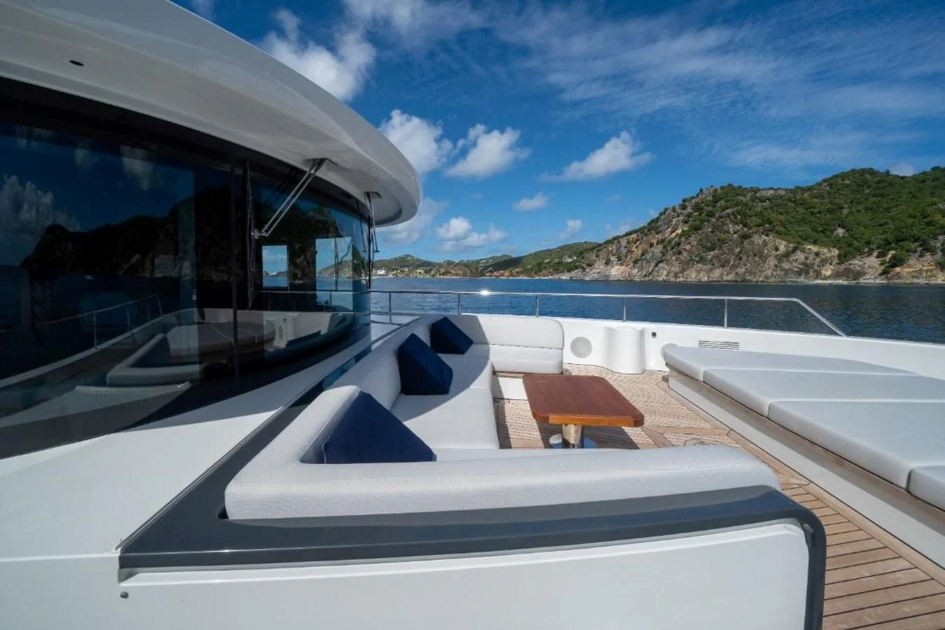 a boat on the water aboard SEAESTA Yacht for Sale