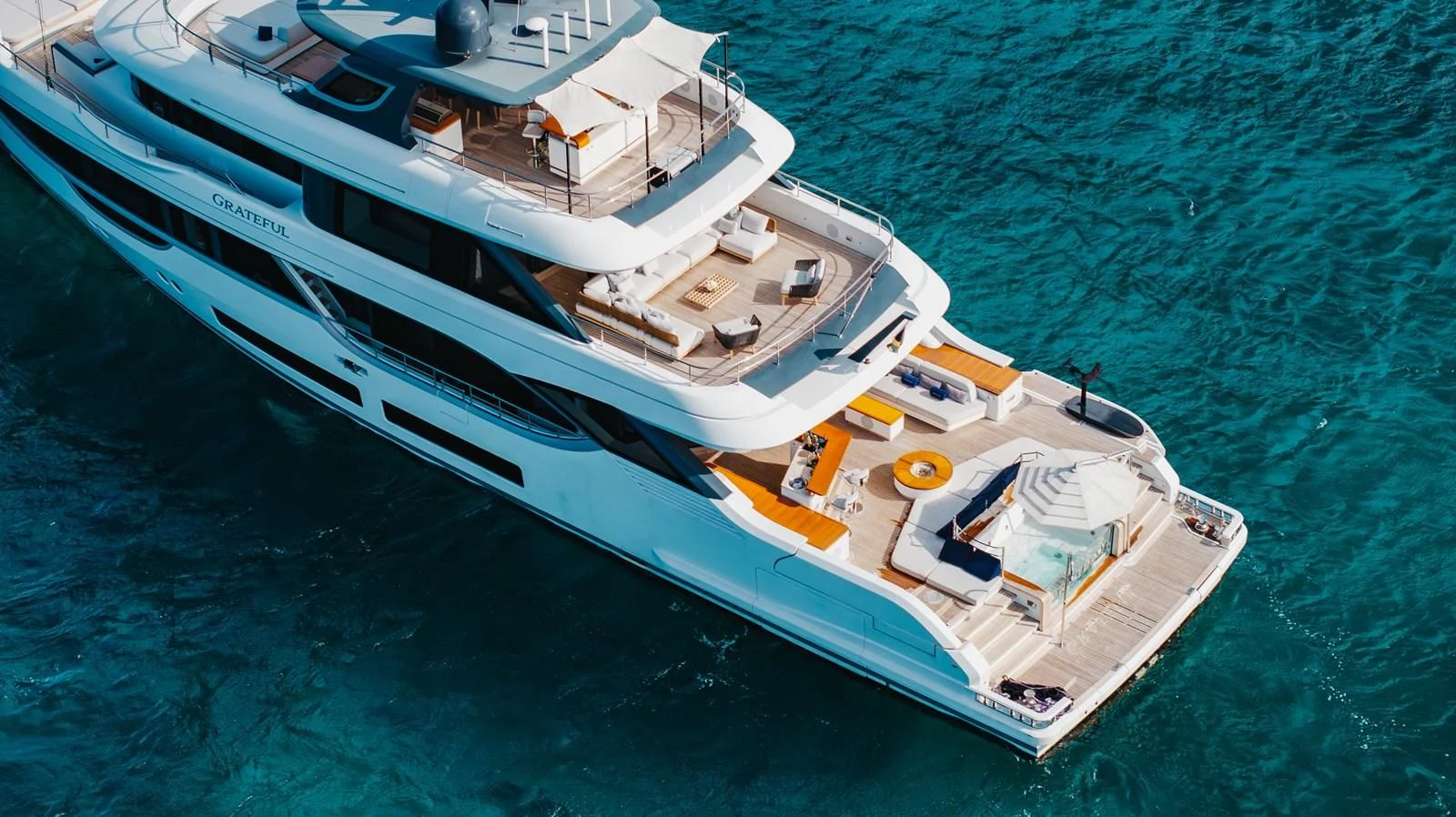 a boat on the water aboard SEAESTA Yacht for Sale