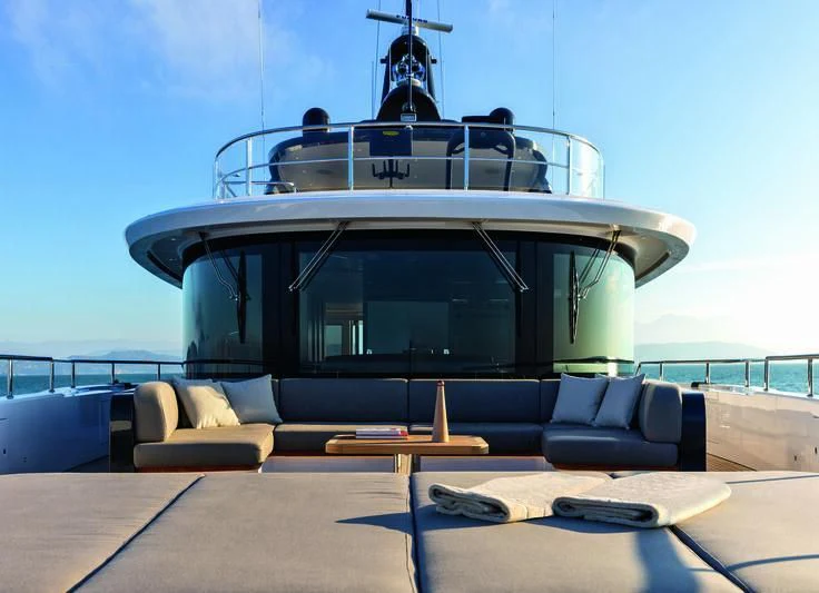 a boat on a boat aboard SEAESTA Yacht for Sale