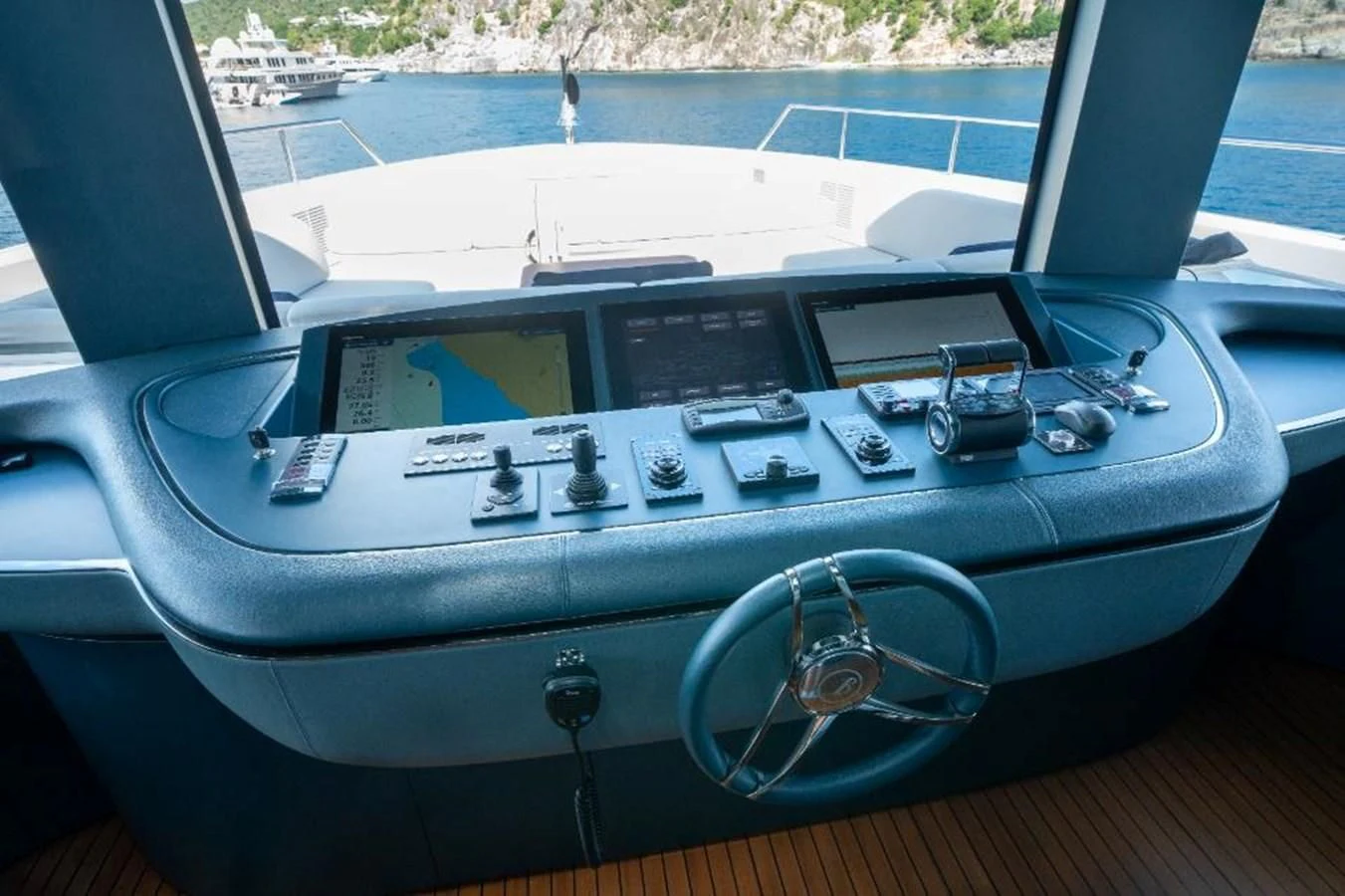 a machine on the counter aboard SEAESTA Yacht for Sale