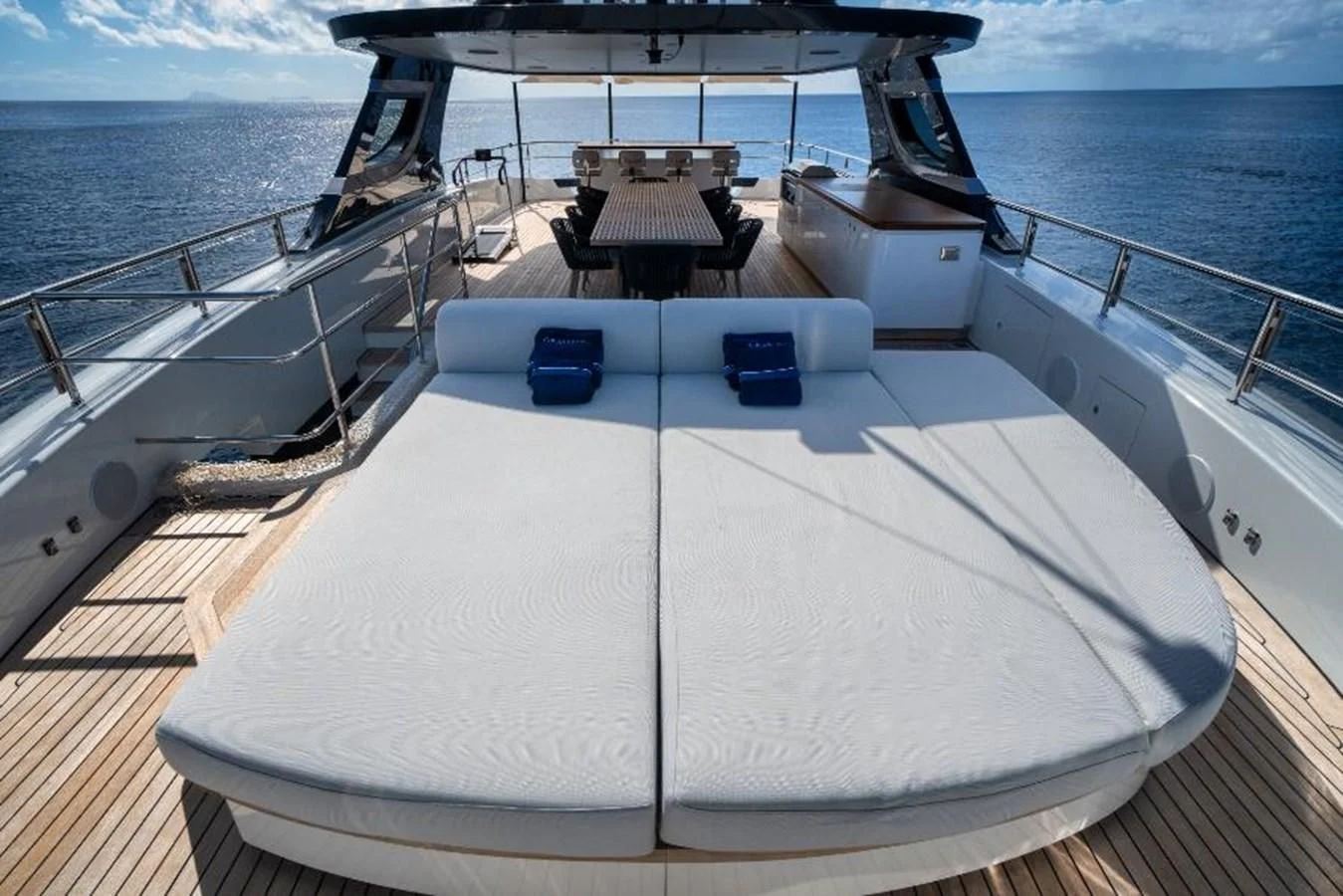 a boat on the water aboard SEAESTA Yacht for Sale