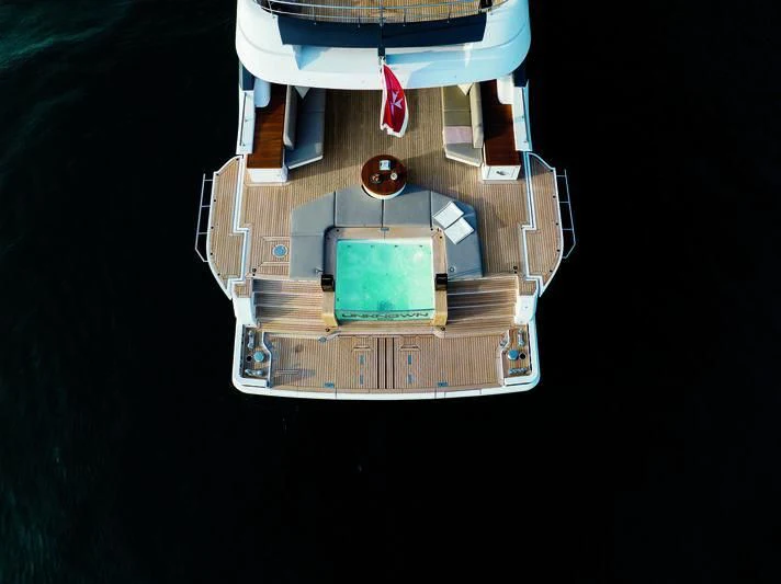 a satellite in space aboard SEAESTA Yacht for Sale