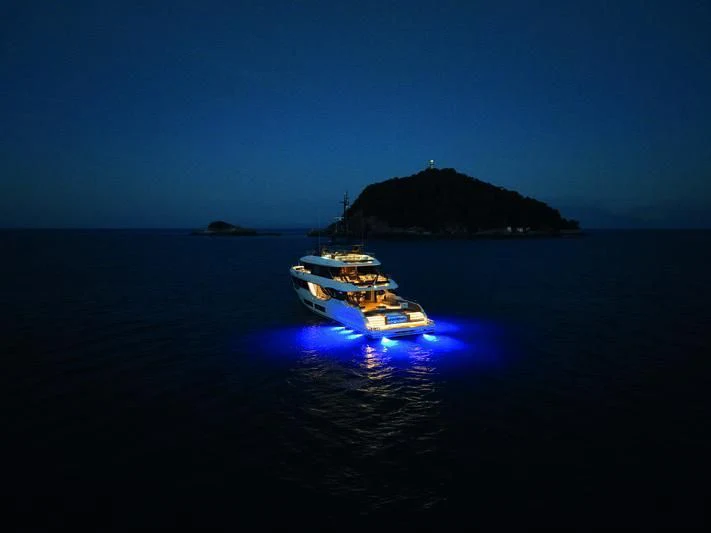 a boat on the water aboard SEAESTA Yacht for Sale
