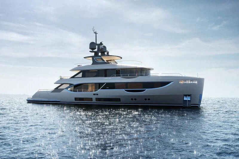 a boat on the water aboard SEAESTA Yacht for Sale