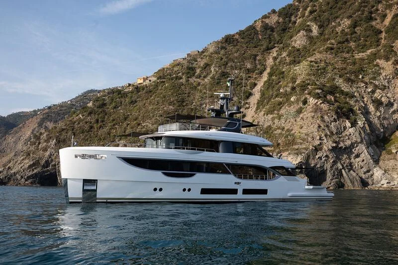 a boat on the water aboard SEAESTA Yacht for Sale
