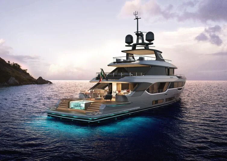 a boat on the water aboard SEAESTA Yacht for Sale
