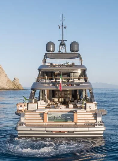a ship sailing on the sea aboard SEAESTA Yacht for Sale