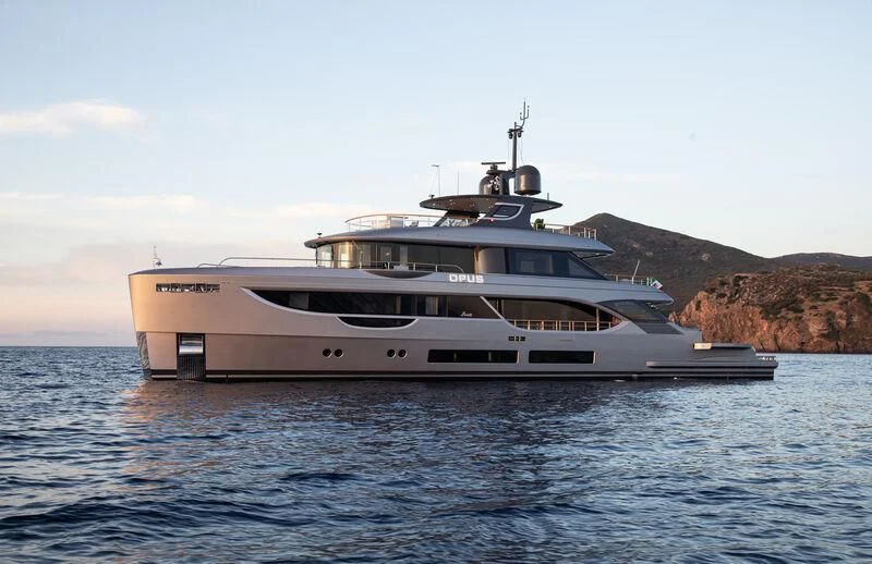 a boat in the water aboard SEAESTA Yacht for Sale