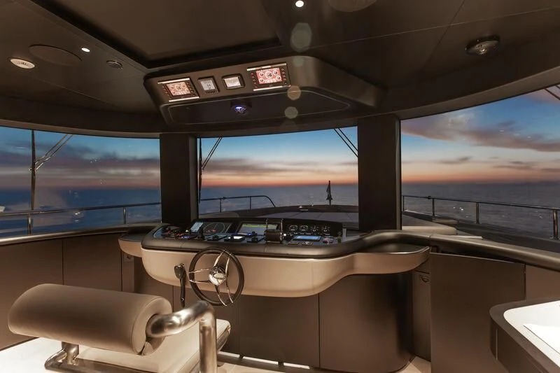 a boat on the water aboard SEAESTA Yacht for Sale