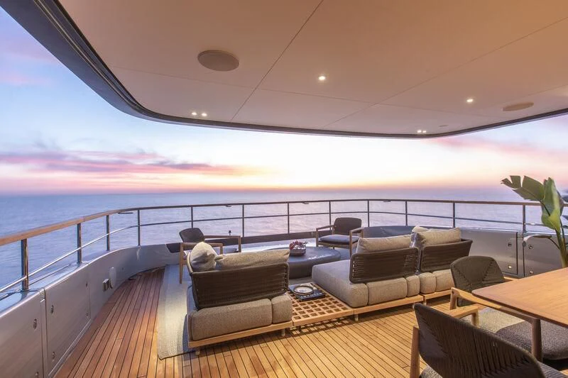 a boat on the water aboard SEAESTA Yacht for Sale