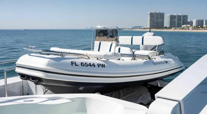 a boat on the water aboard WELL DONE Yacht for Sale