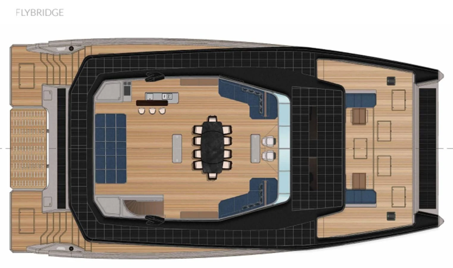 a computer chip with a black circle and a black circle on the front aboard 2023 ALVA YACHTS OCEAN ECO 90 #1 Yacht for Sale