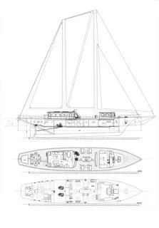 diagram aboard SATORI Yacht for Charter