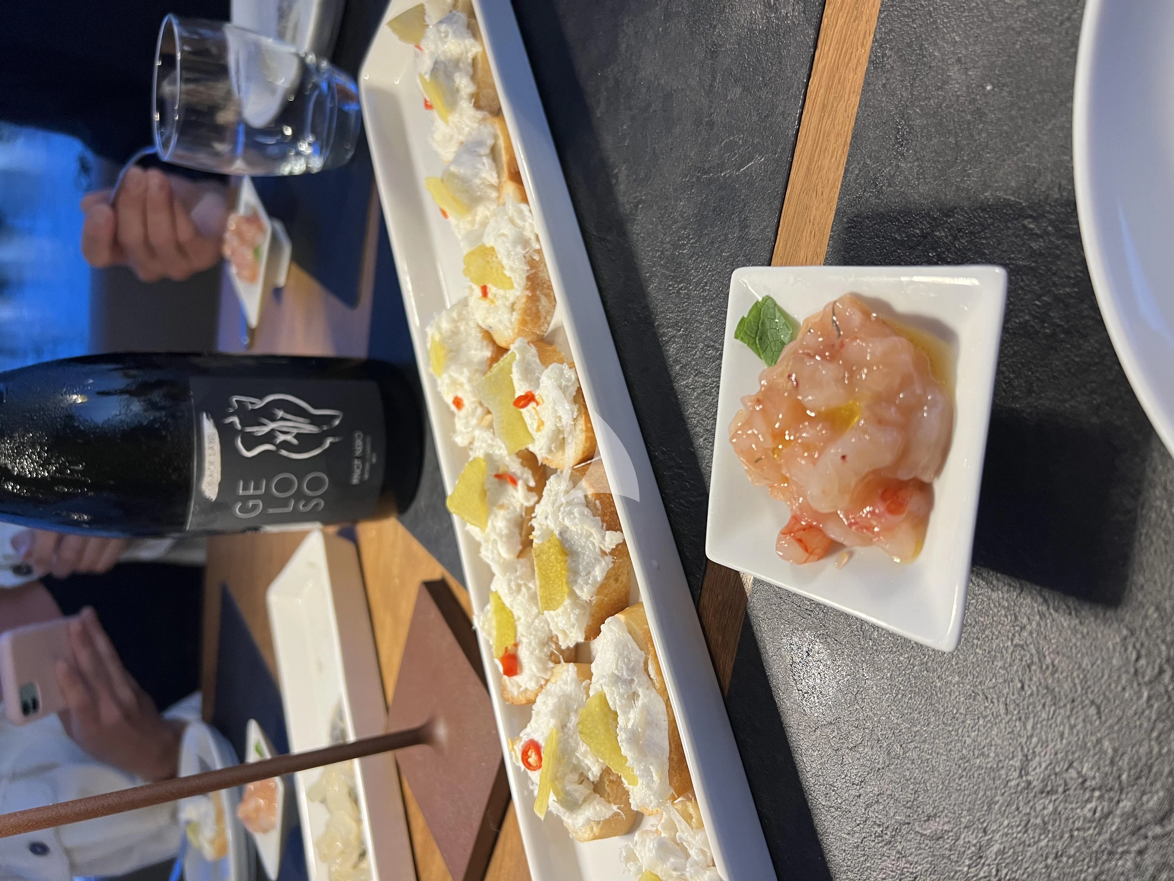 a box of food aboard MAGIC SIX Yacht for Sale