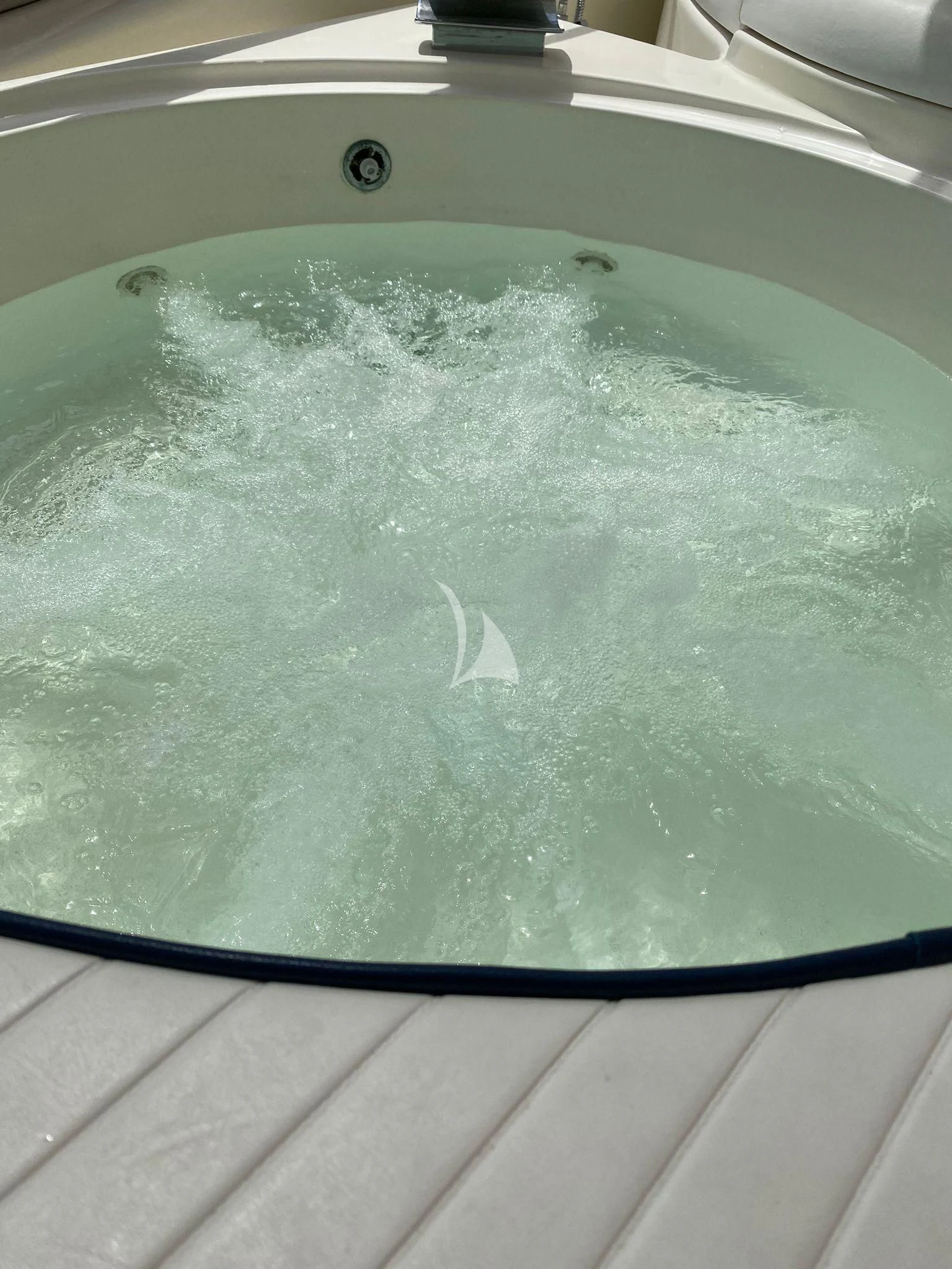 a fish in a tank aboard MAGIC SIX Yacht for Sale