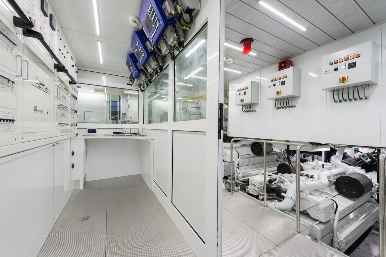 a room with medical equipment aboard FAST & FURIOUS Yacht for Charter