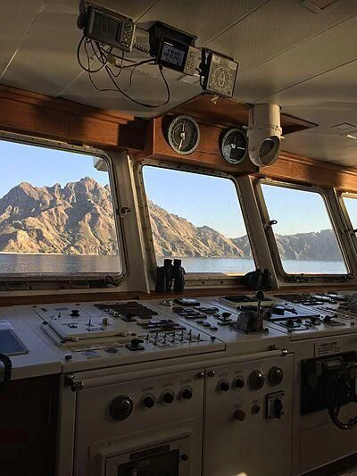 a cockpit of an airplane aboard KUDANIL EXPLORER Yacht for Sale