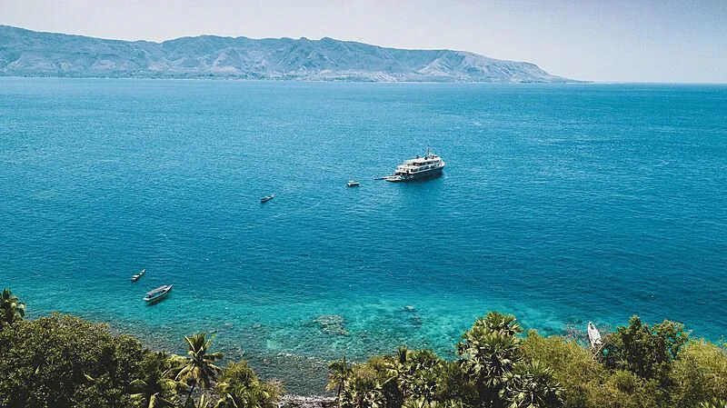 a boat in the water aboard KUDANIL EXPLORER Yacht for Sale