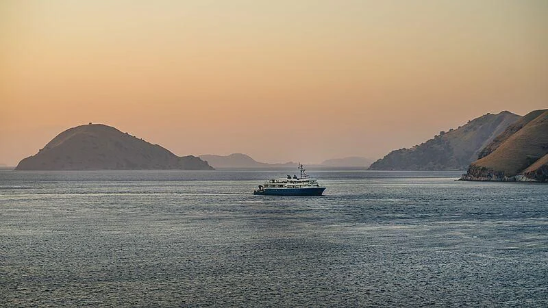 a boat in the water aboard KUDANIL EXPLORER Yacht for Sale