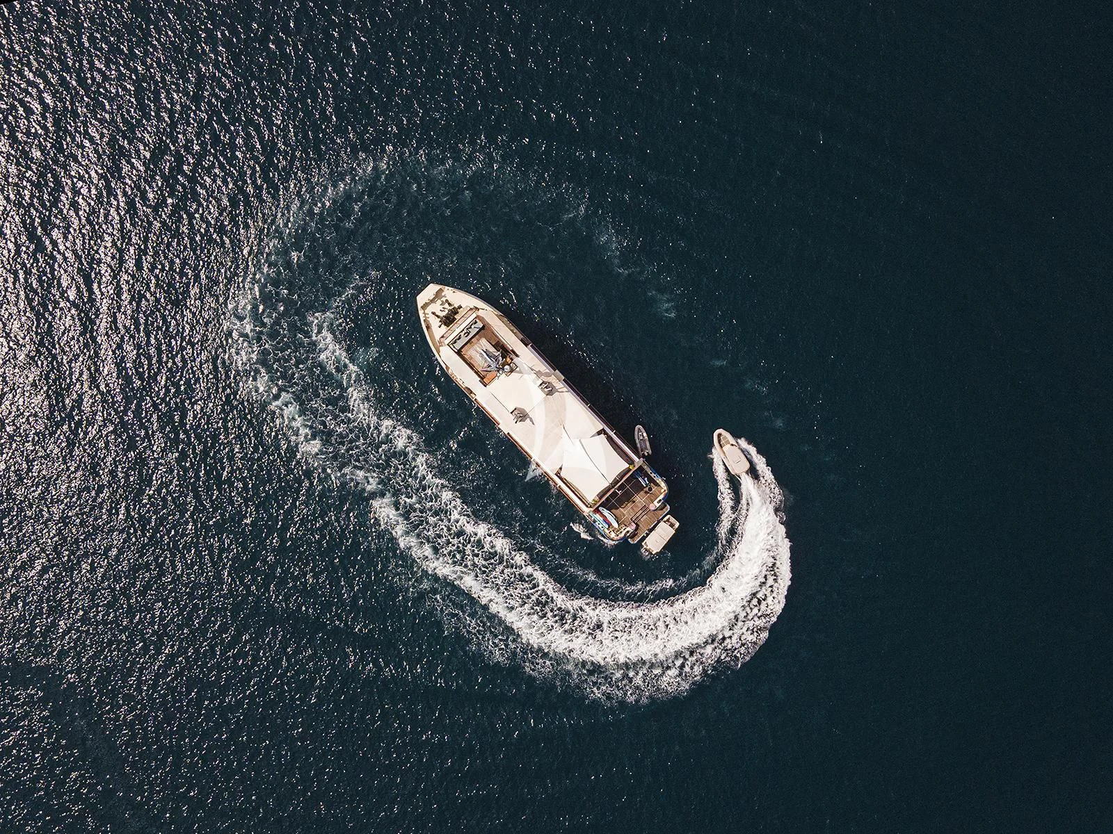 a boat in the water aboard KUDANIL EXPLORER Yacht for Sale