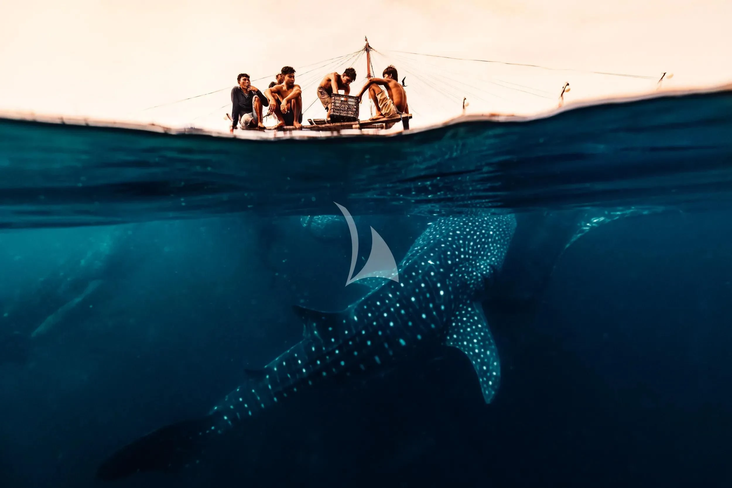 a group of people in a boat aboard KUDANIL EXPLORER Yacht for Sale