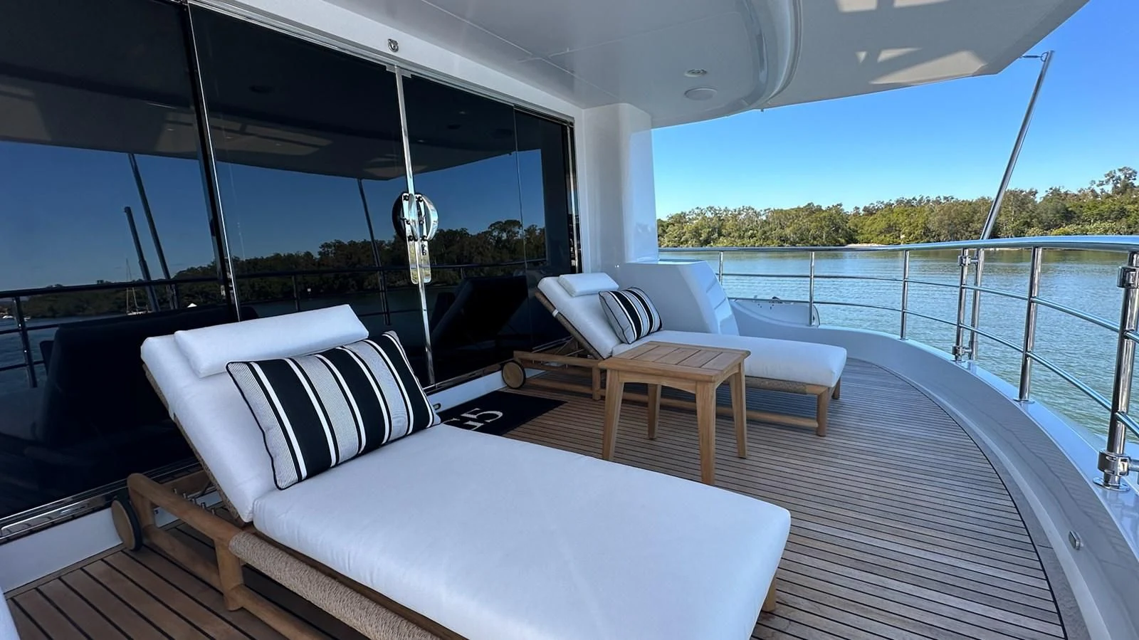a boat on the water aboard SALVATORE II Yacht for Sale