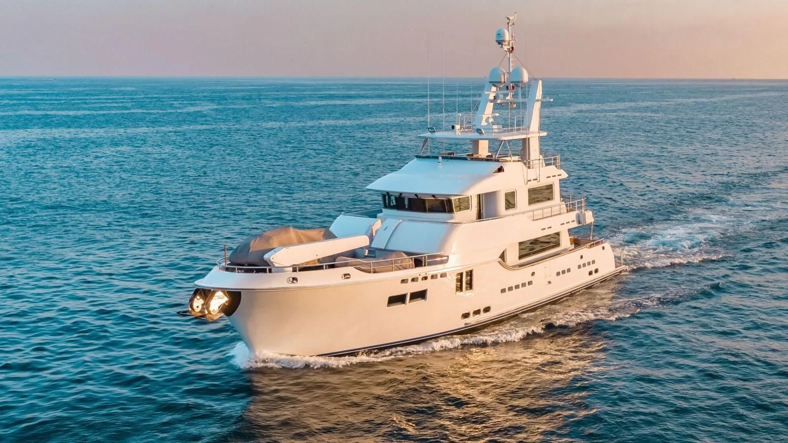 a boat on the water aboard SALVATORE II Yacht for Sale