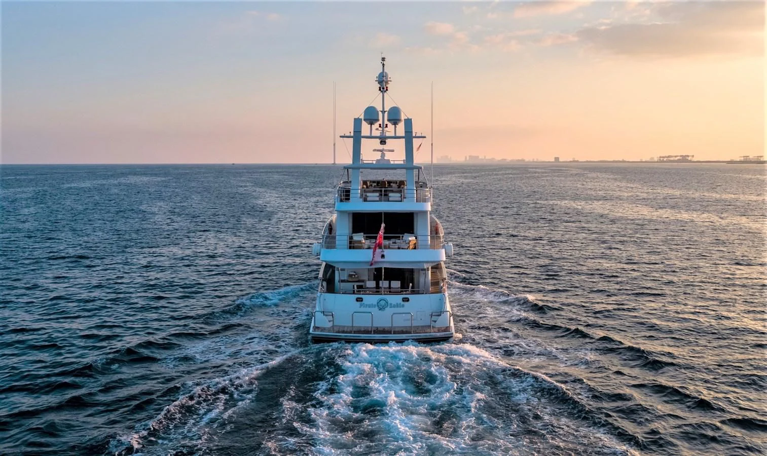 a boat in the water aboard SALVATORE II Yacht for Sale