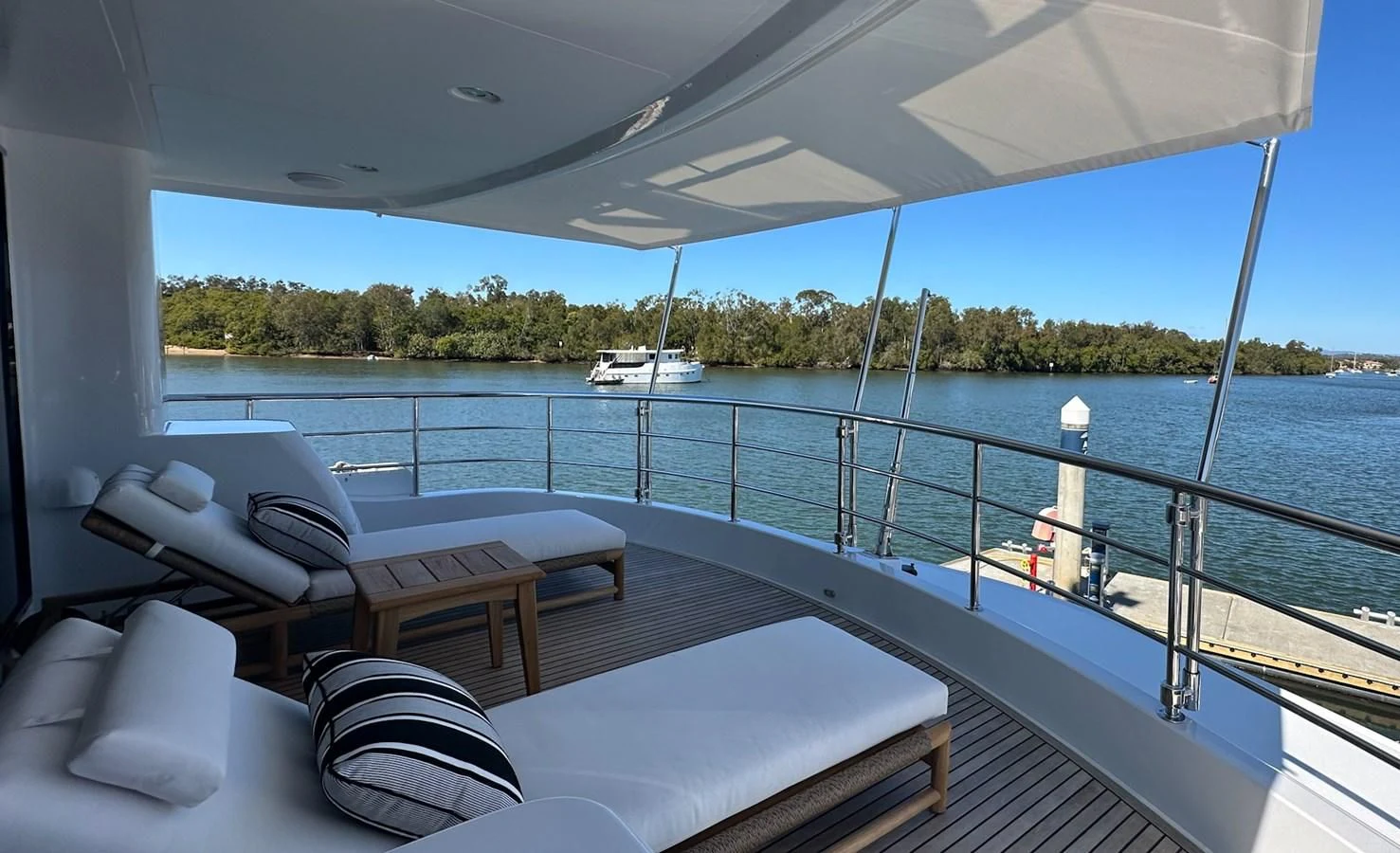 a boat on the water aboard SALVATORE II Yacht for Sale