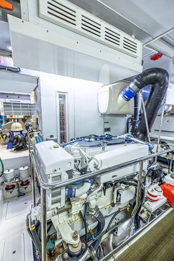 a machine with wires aboard SALVATORE II Yacht for Sale