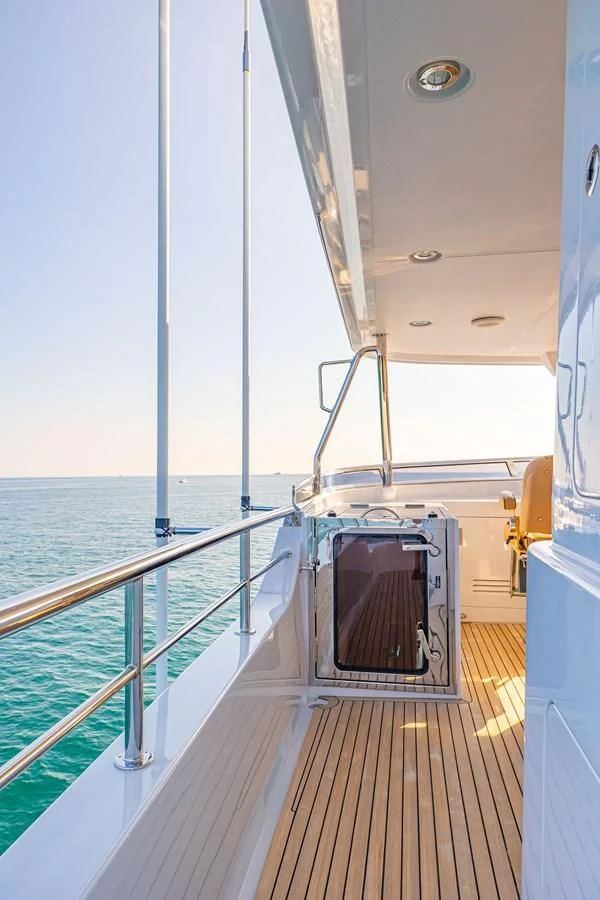 a boat on the water aboard SALVATORE II Yacht for Sale