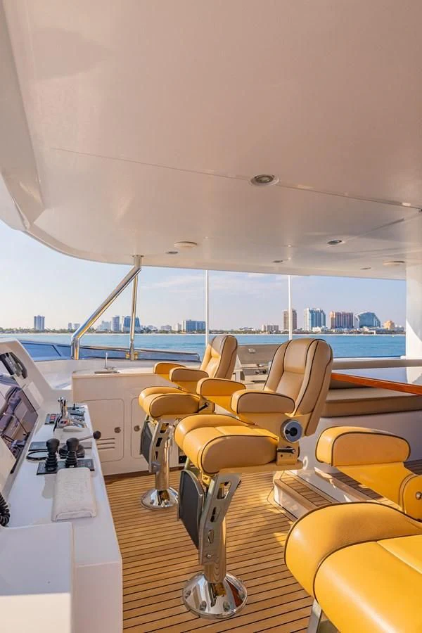 inside of a boat aboard SALVATORE II Yacht for Sale