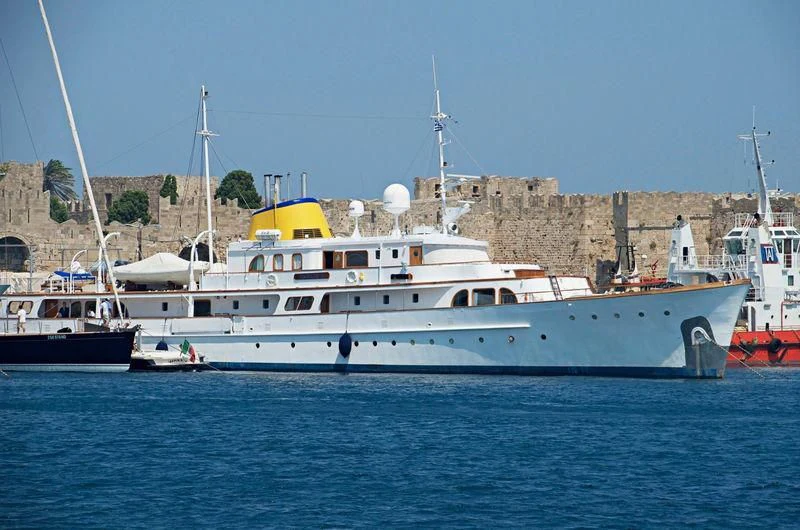 a group of boats in the water aboard HASABI II Yacht for Sale