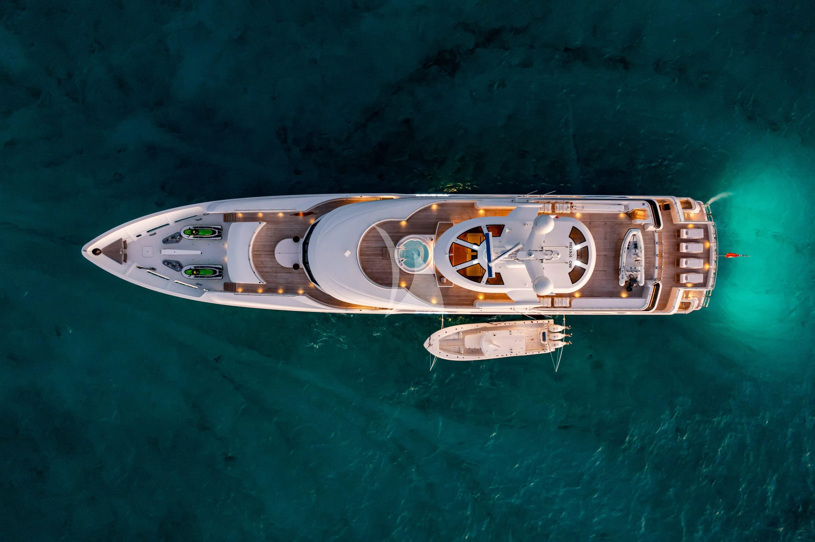 a ship in the water aboard NEENAH Yacht for Charter