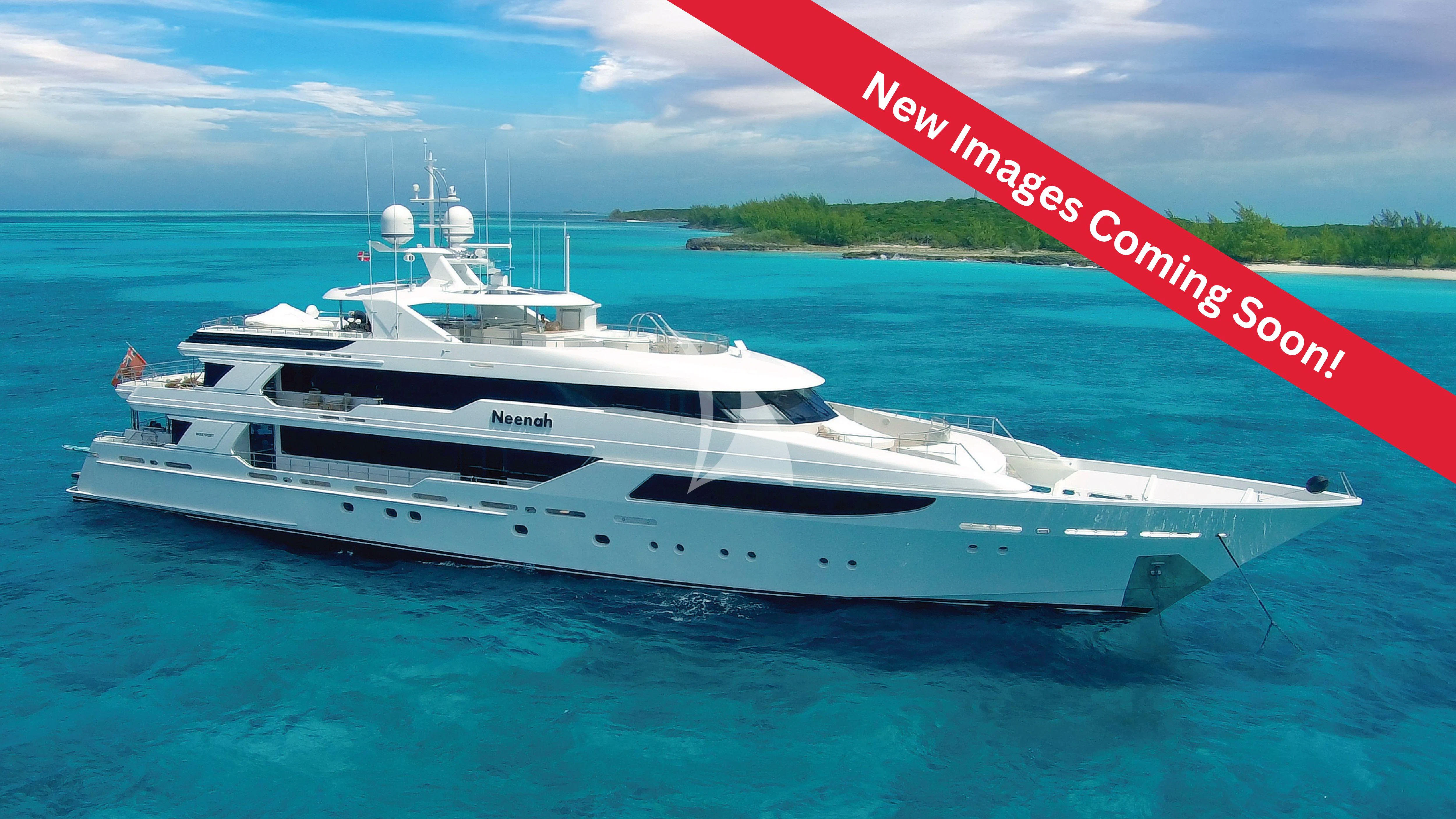a boat in the water aboard NEENAH Yacht for Charter