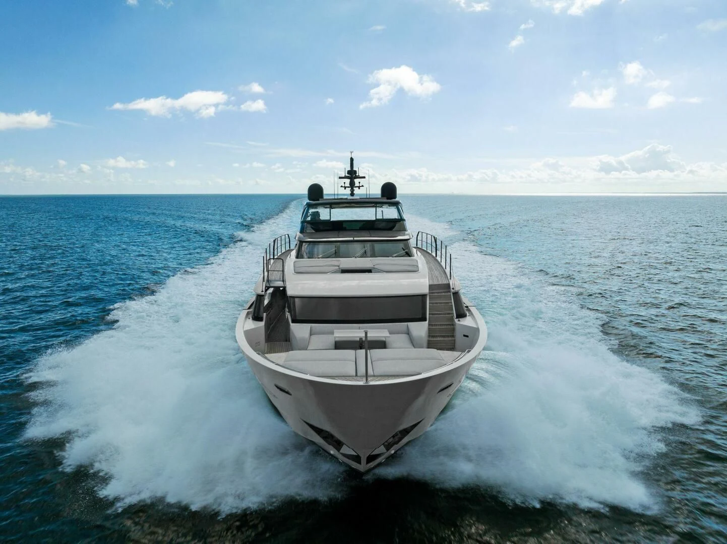 a boat on the water aboard GATSBY Yacht for Charter