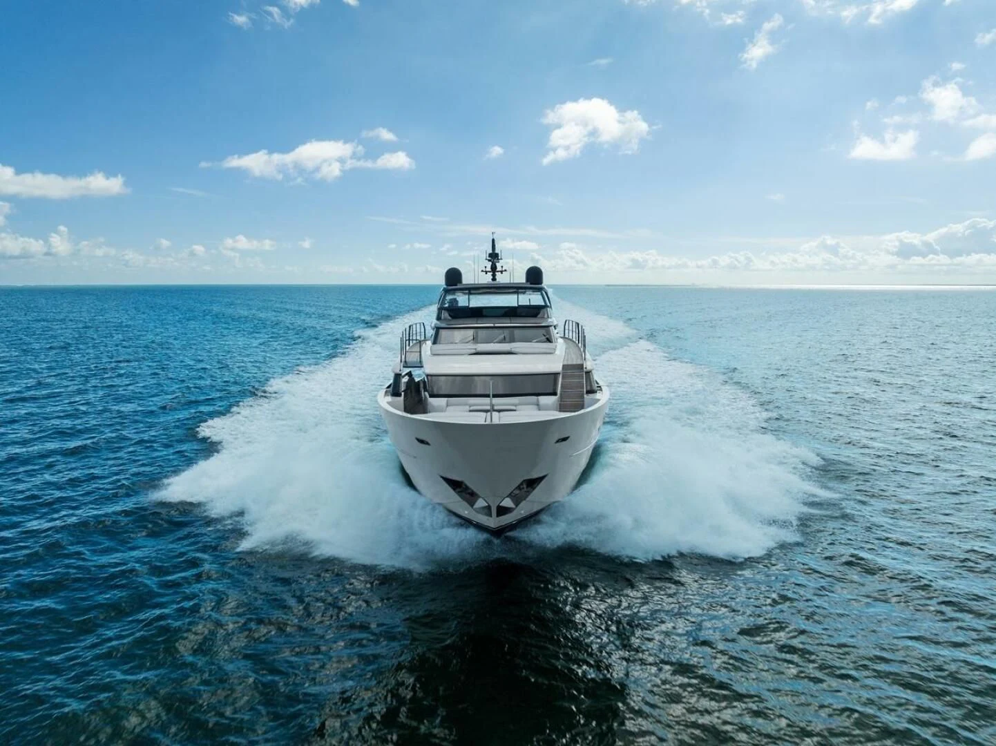 a boat on the water aboard GATSBY Yacht for Charter